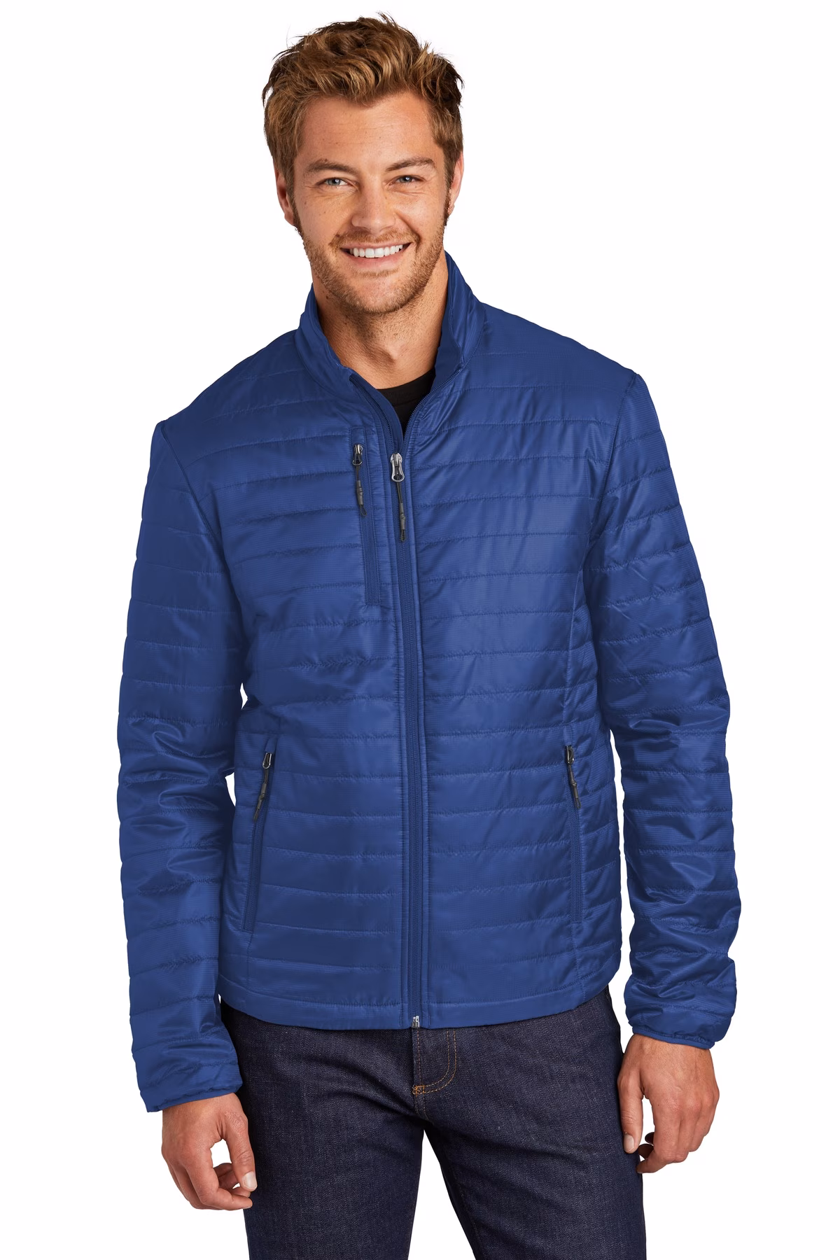 Port Authority Embroidered Packable Puffy Jacket Image - Port Authority Embroidered Packable Puffy Jacket