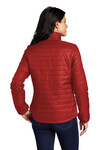 Port Authority Embroidered Women's Packable Puffy Jacket Thumb