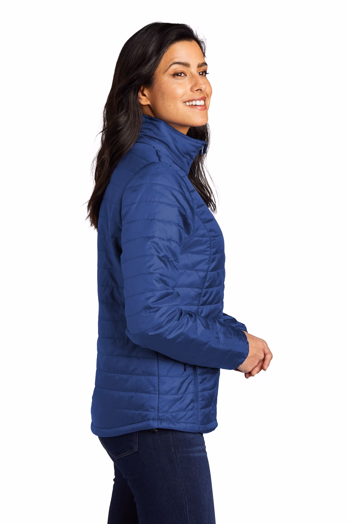Port Authority Embroidered Women's Packable Puffy Jacket
