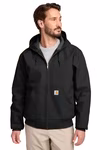 Carhartt Embroidered Men's Thermal-Lined Duck Active Jacket Thumb