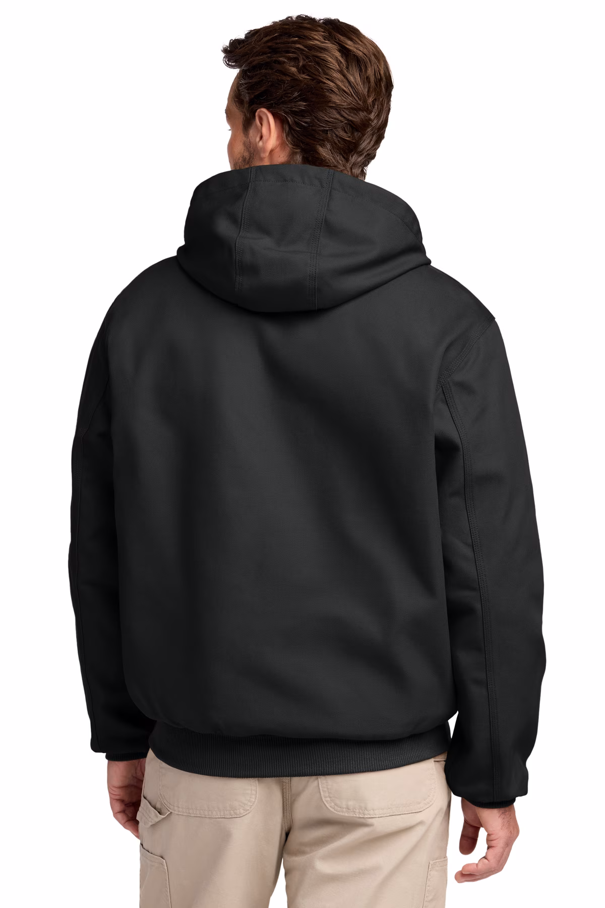 Carhartt Embroidered Men's Thermal-Lined Duck Active Jacket