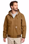 Carhartt Embroidered Men's Thermal-Lined Duck Active Jacket Thumb