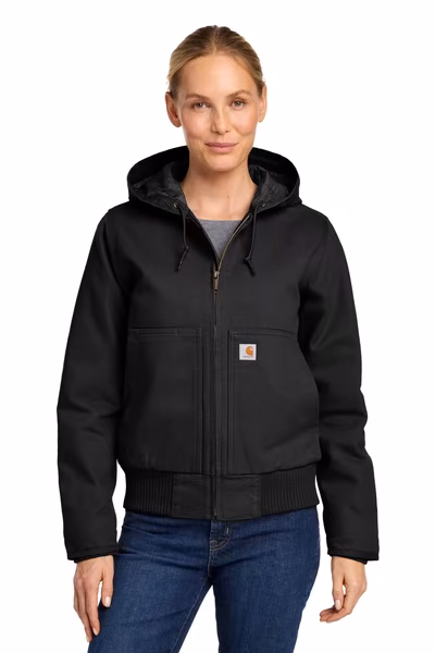 Carhartt Embroidered Women's Washed Duck Active Jacket