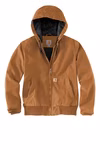 Carhartt Embroidered Women's Washed Duck Active Jacket Thumb