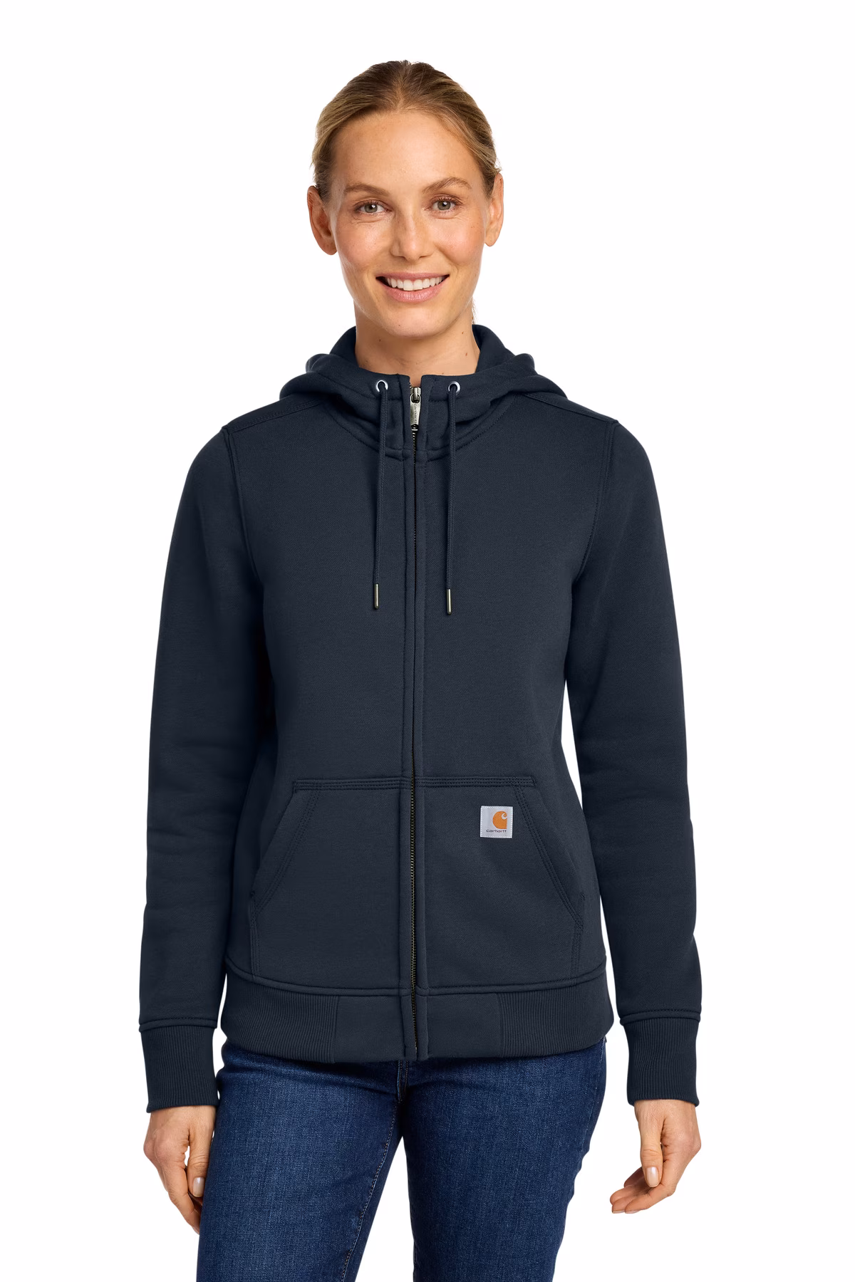 Carhartt Embroidered Women's Clarksburg Full-Zip Hoodie Image - Carhartt Embroidered Women's Clarksburg Full-Zip Hoodie