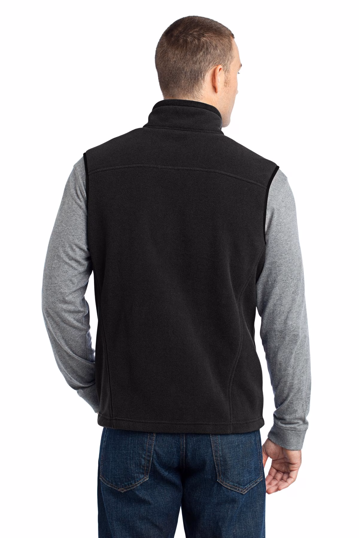 Eddie Bauer Embroidered Men's Fleece Vest