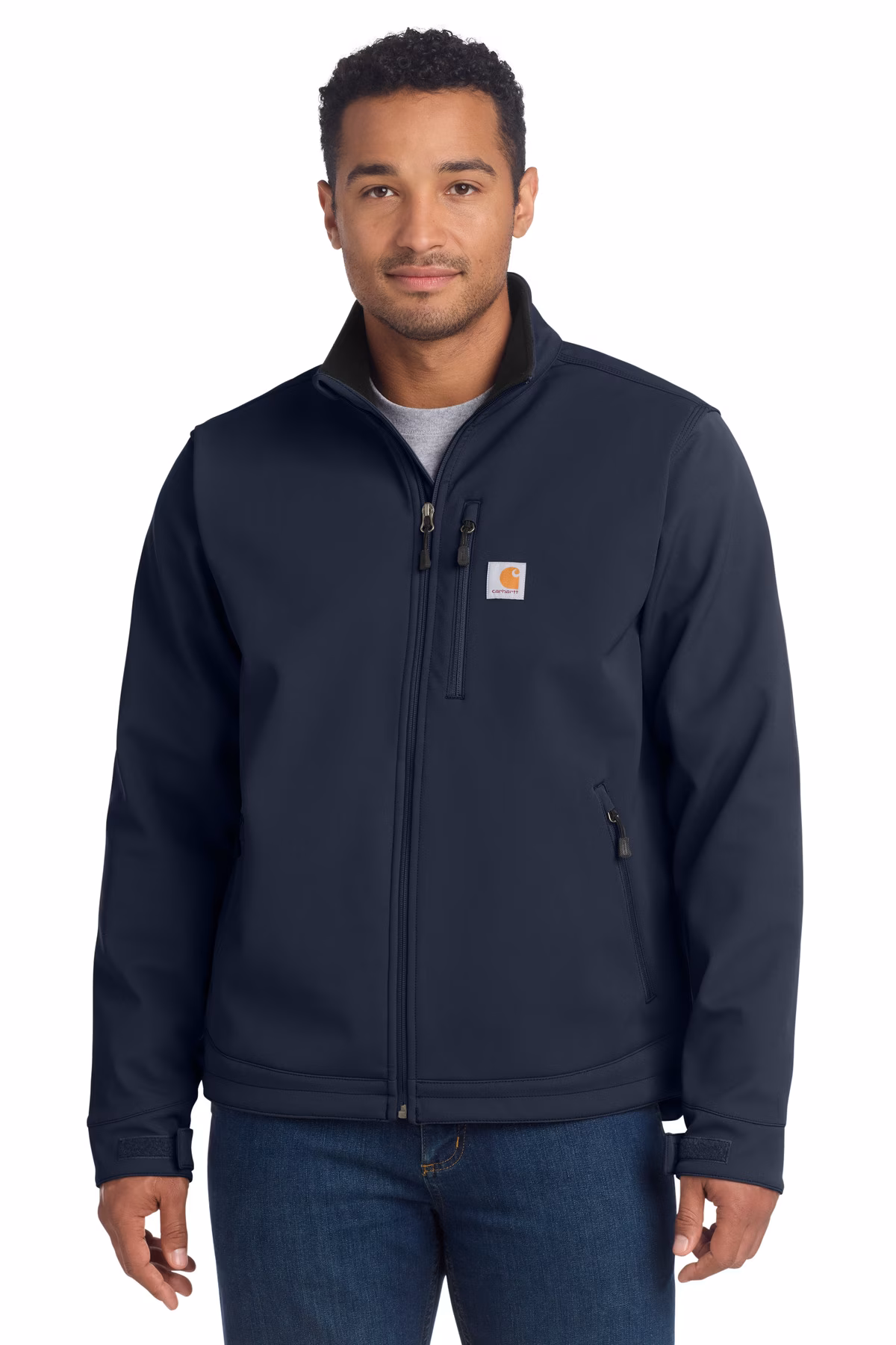 Carhartt Embroidered Men's Crowley Soft Shell Jacket Image - Carhartt Embroidered Men's Crowley Soft Shell Jacket