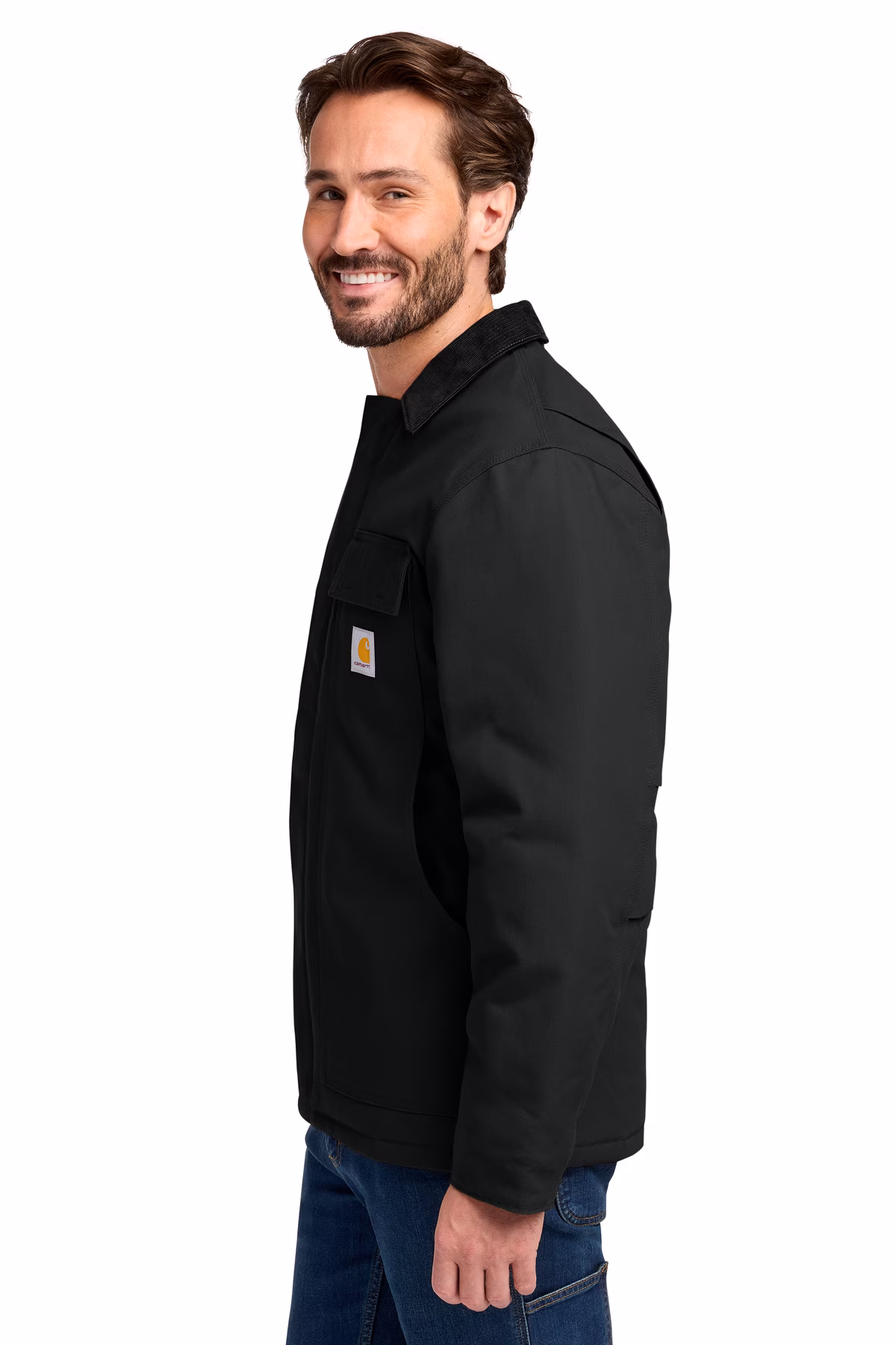 Carhartt Embroidered Men's Duck Traditional Coat