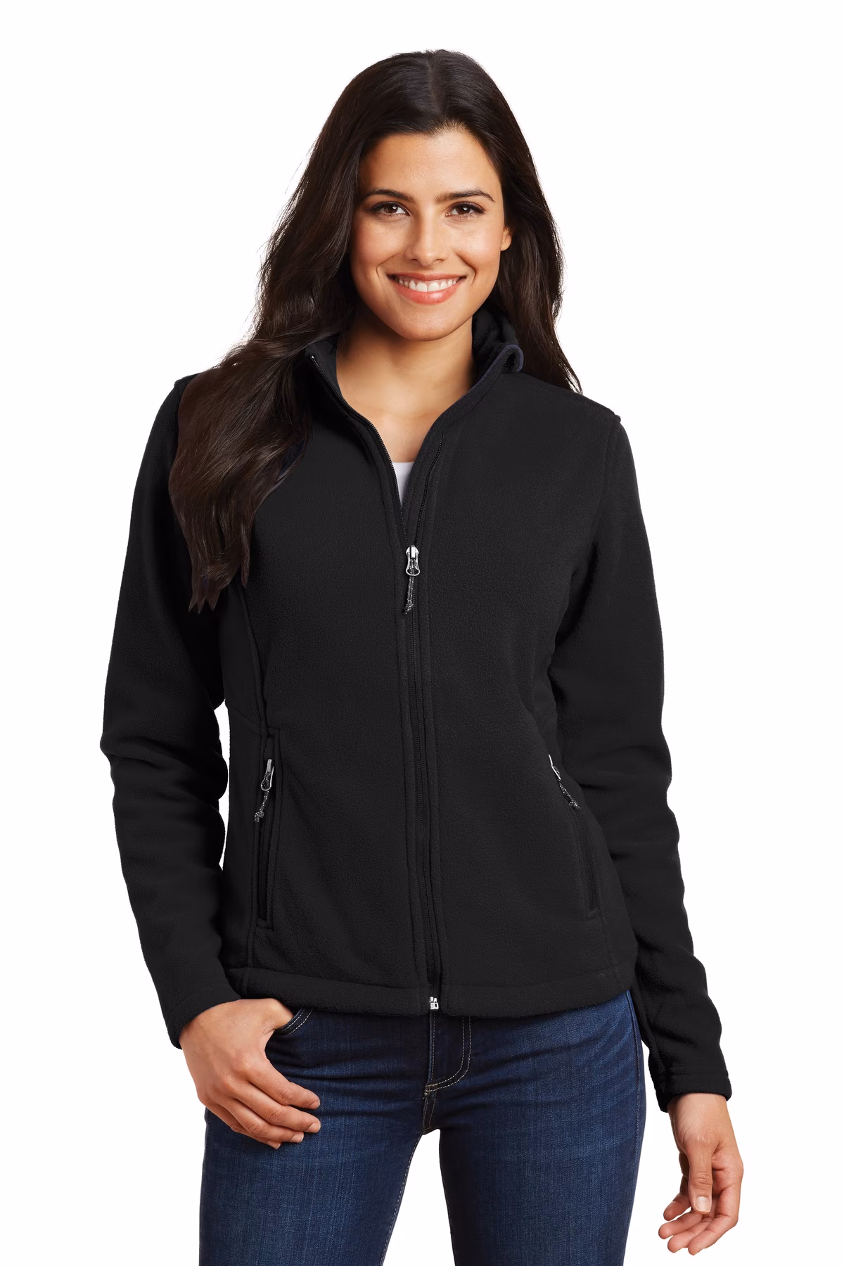 Port Authority Embroidered Women's Value Fleece Jacket Image - Port Authority Embroidered Women's Value Fleece Jacket
