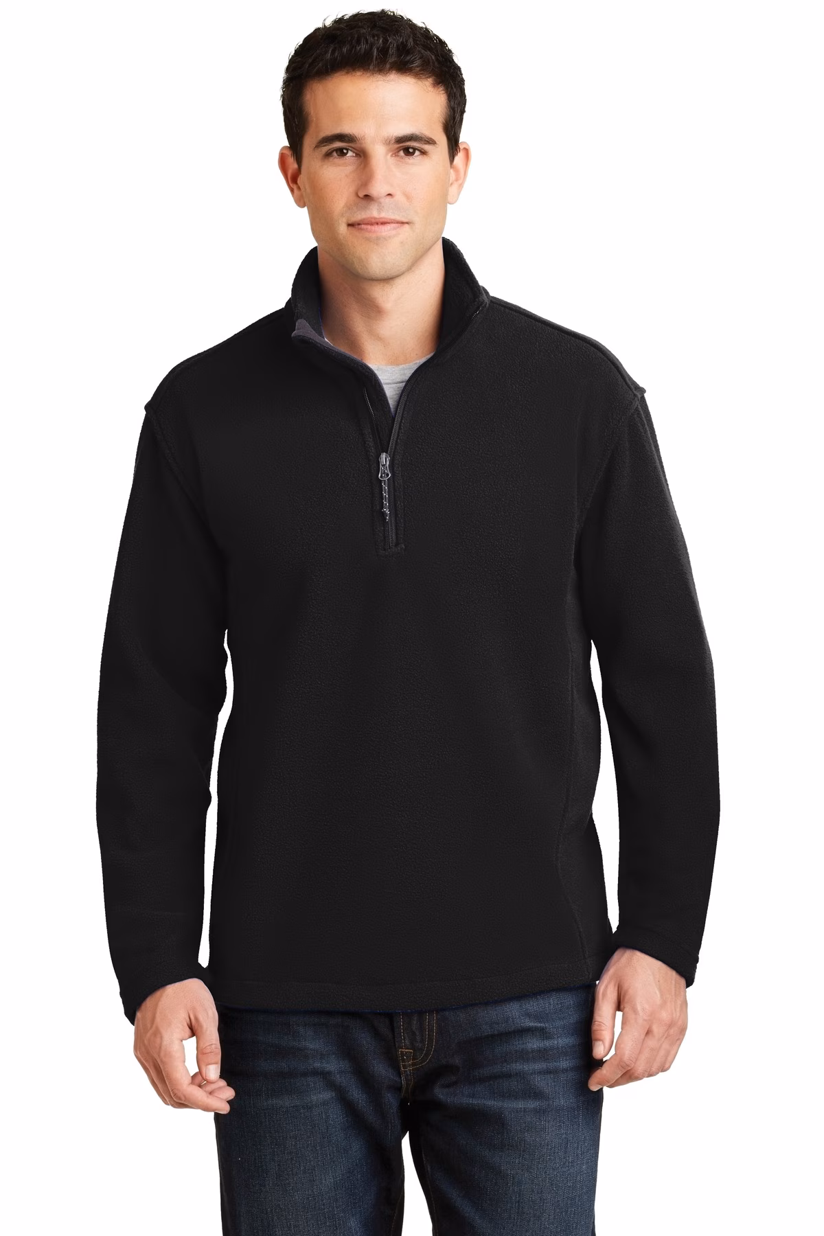 Port Authority Embroidered Value Fleece 1/4-Zip Pullover Image - Port Authority Embroidered Men's Value Fleece 1/4-Zip Pullover