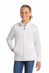 Sport-Tek Embroidered Youth Sport-Wick Fleece Full-Zip Jacket Thumb