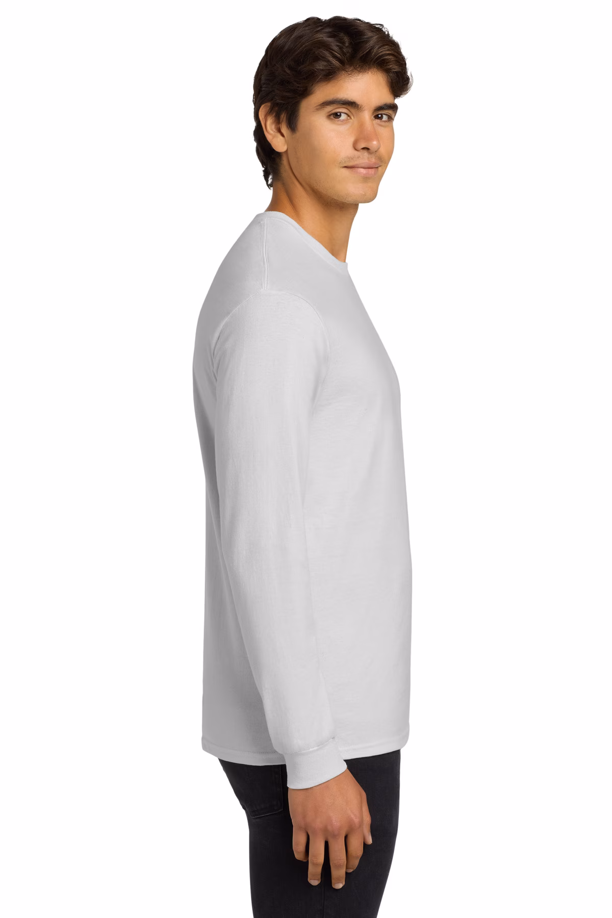 Gildan  Printed Men's Classic Ultra Cotton Long Sleeve Tee