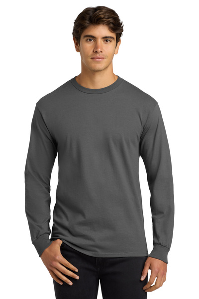 Gildan  Printed Men's Classic Ultra Cotton Long Sleeve Tee
