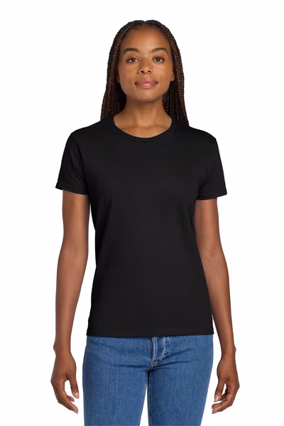 Gildan Embroidered Women's Classic Ultra Cotton Tee