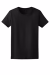 Gildan Printed Women's Classic Ultra Cotton Tee Flat Front view