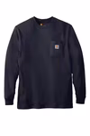 Carhartt Embroidered Men's Workwear Pocket Long Sleeve Tee Thumb