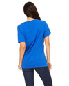 Bella + Canvas Printed Women's Relaxed Short Sleeve V-Neck Tee Thumb