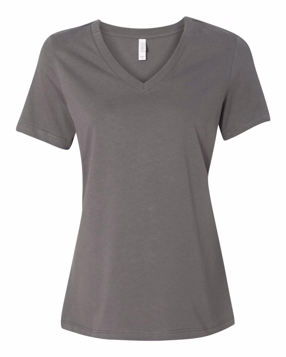 Bella+Canvas Printed Women's Relaxed Short Sleeve V-Neck Tee
