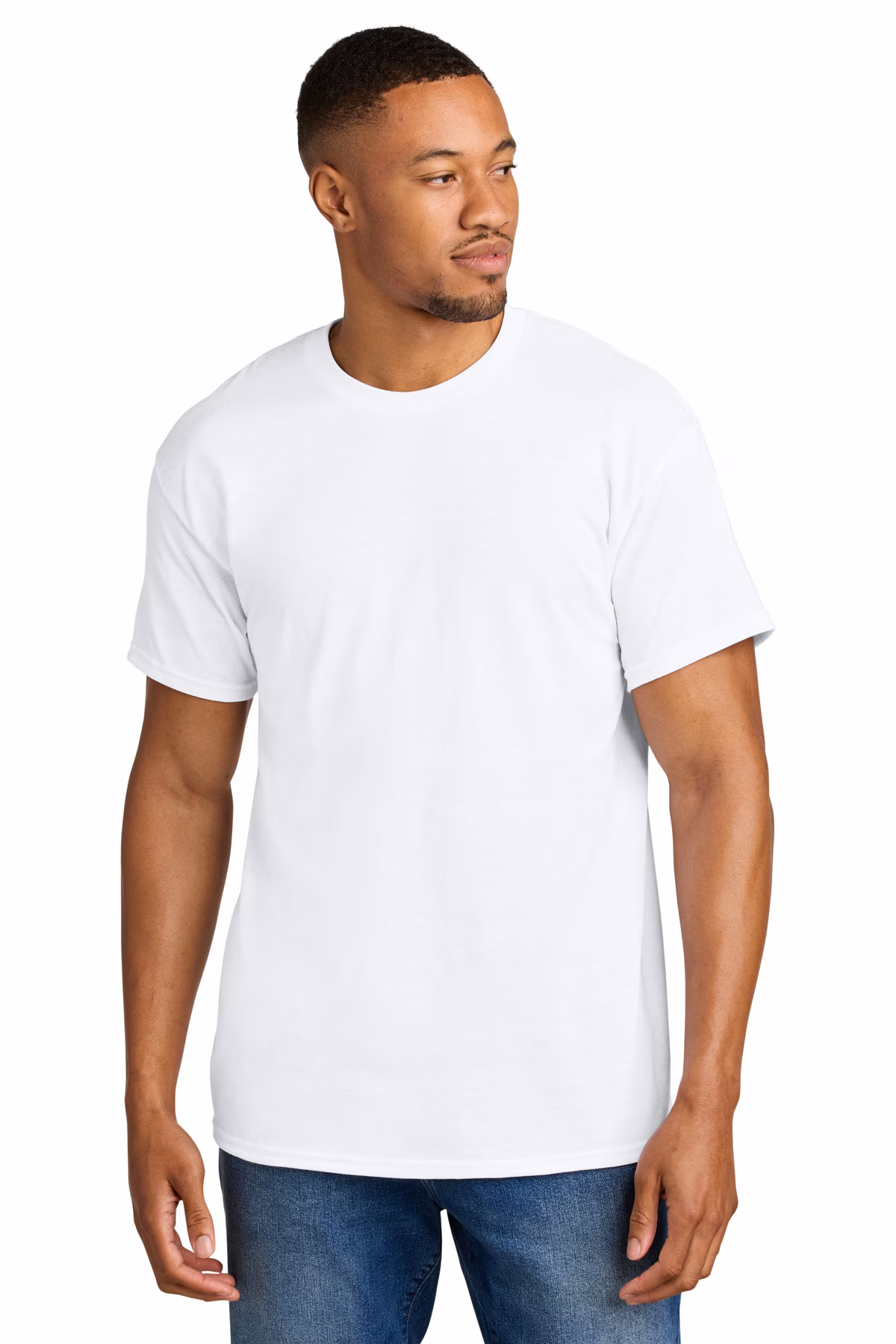 Gildan Embroidered Men's DryBlend Tee Image - Gildan DryBlend Tee