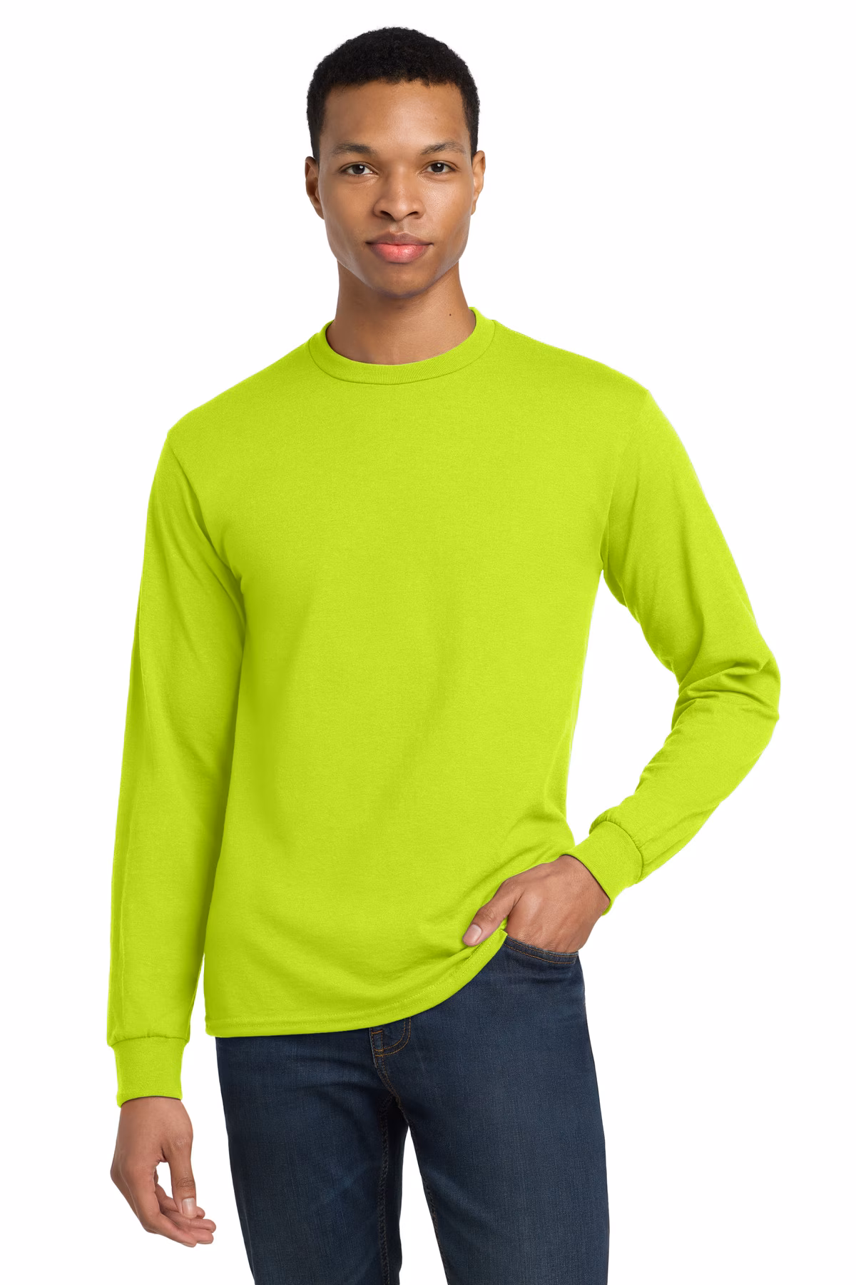 Gildan Embroidered Men's DryBlend Long-Sleeve T-Shirt