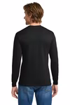 Gildan Printed Men's Heavy Cotton Long Sleeve T-Shirt Thumb