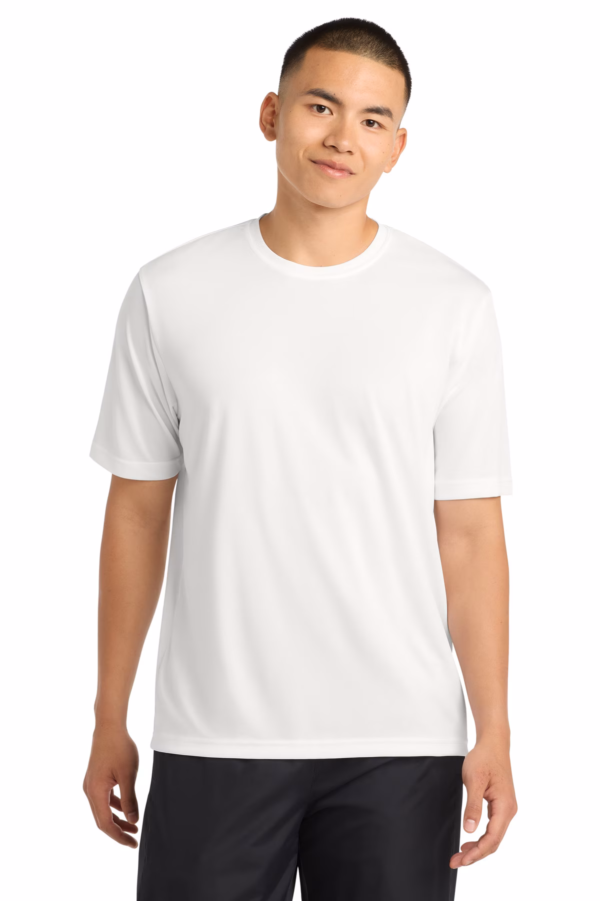 Sport-Tek Embroidered Men's PosiCharge Tough Tee Image - Sport-Tek PosiCharge Tough Tee
