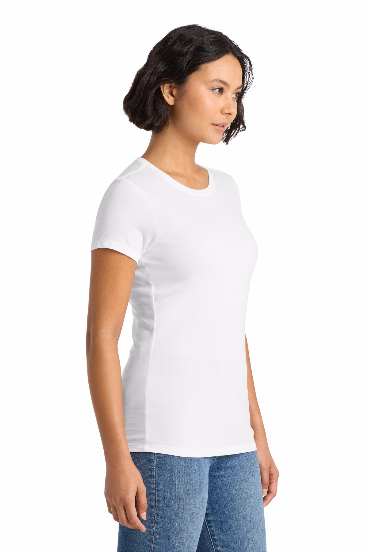 District  Printed Women's Perfect Tri-Blend Crew Tee