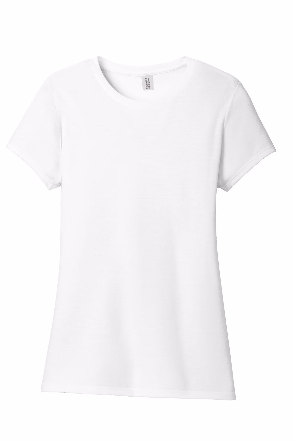 District  Embroidered Women's Perfect Tri-Blend Crew Tee Thumb