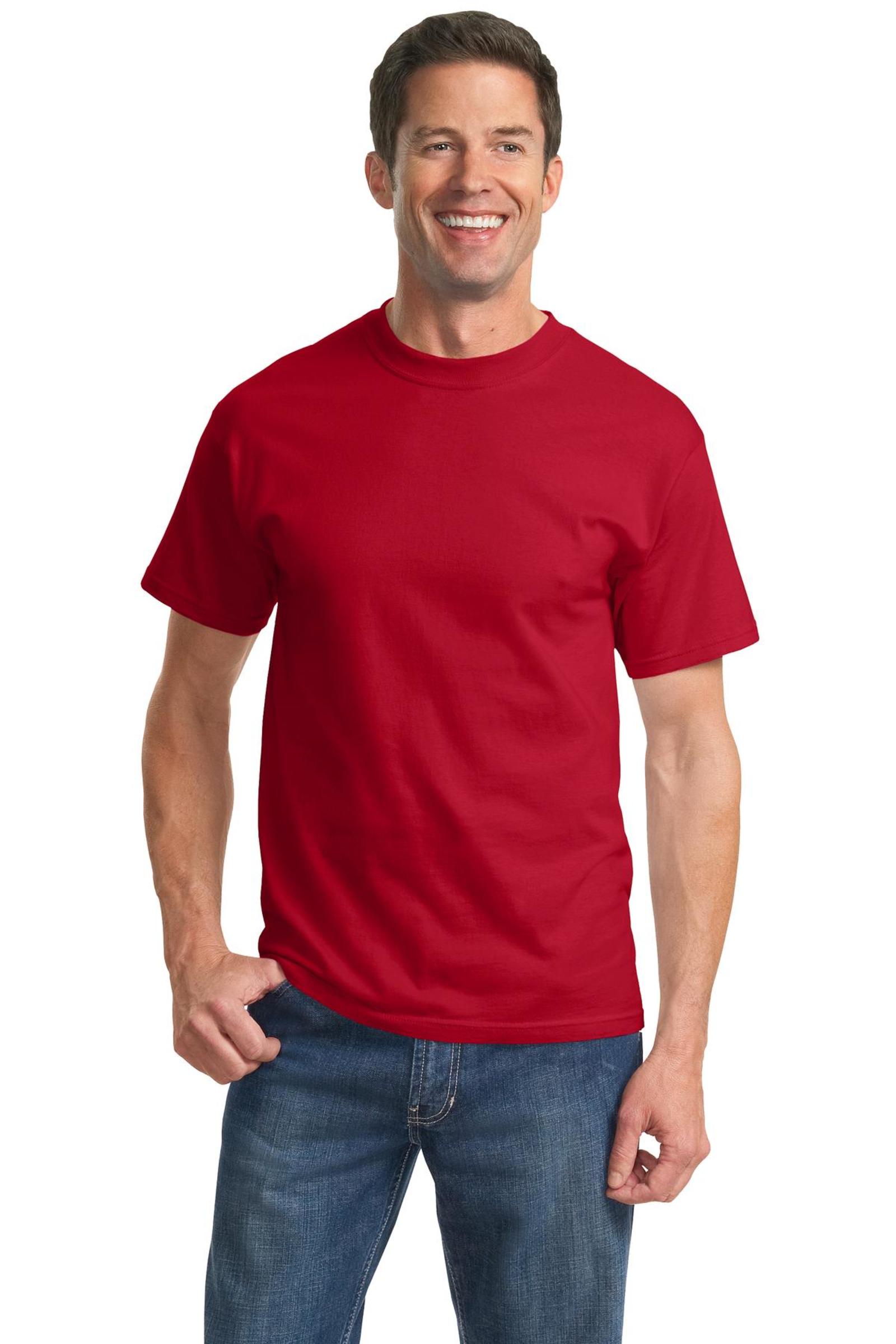 Port & Company Printed Men's Tall Essential Tee