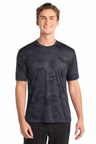 Sport-Tek Embroidered Men's CamoHex Tee