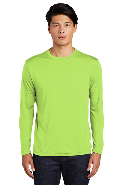 Sport-Tek Printed Men's Long Sleeve Competitor Tee