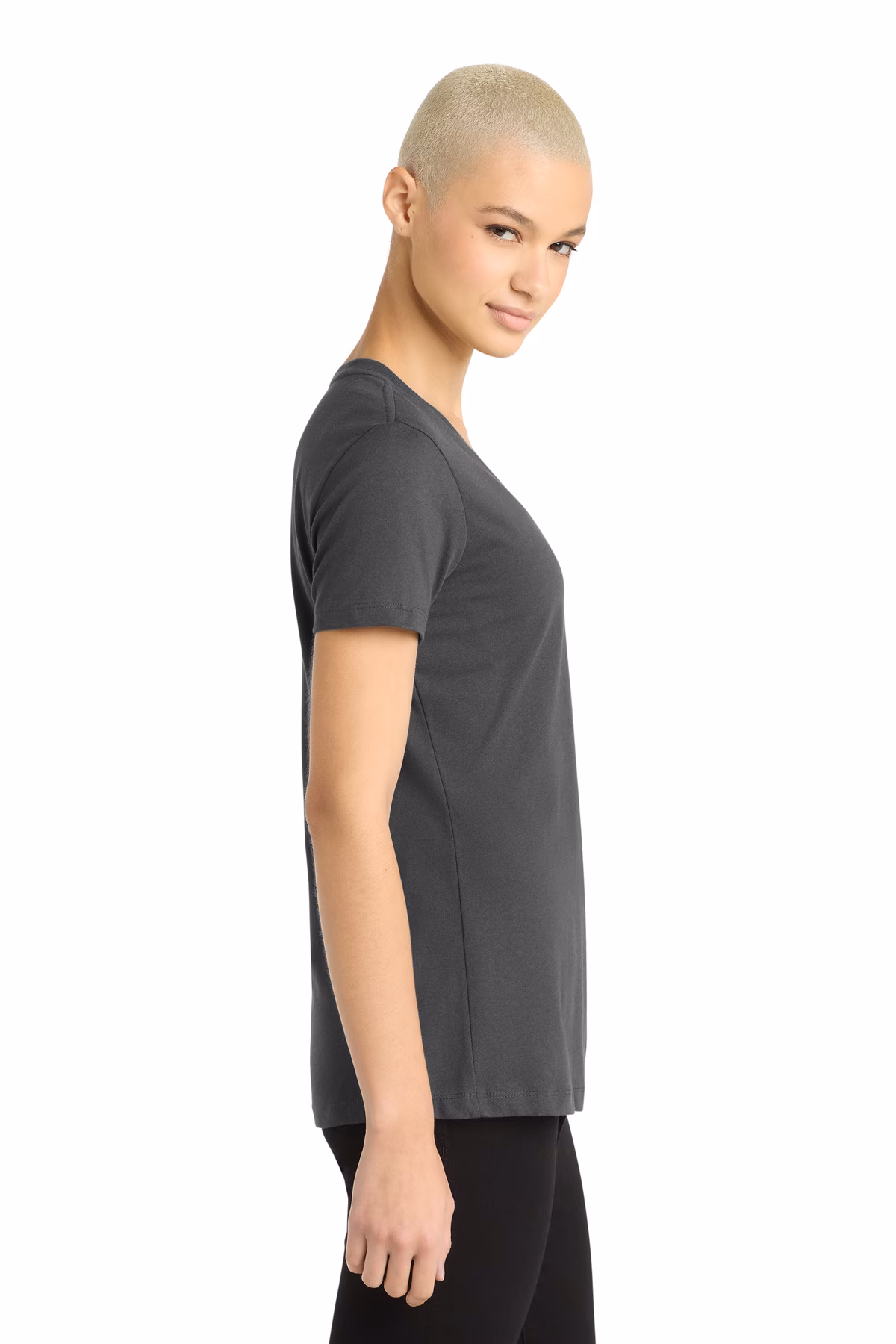 District Printed Women's Perfect Weight V-Neck Tee