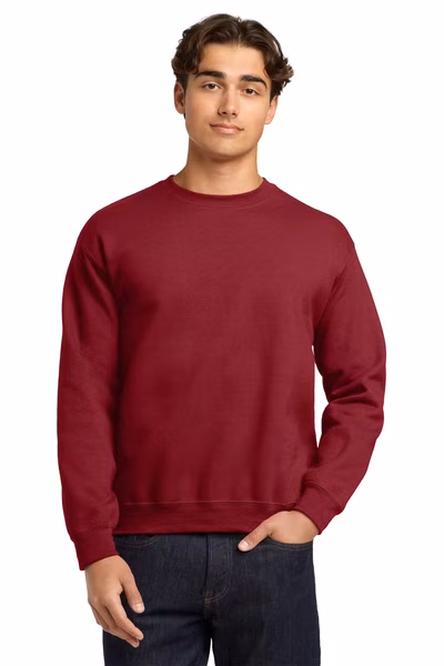 Gildan Embroidered Men's Heavy Blend Crewneck Sweatshirt