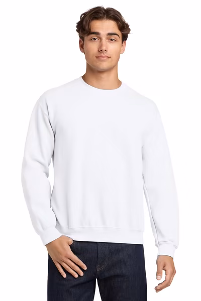 Gildan Embroidered Men's Heavy Blend Crewneck Sweatshirt