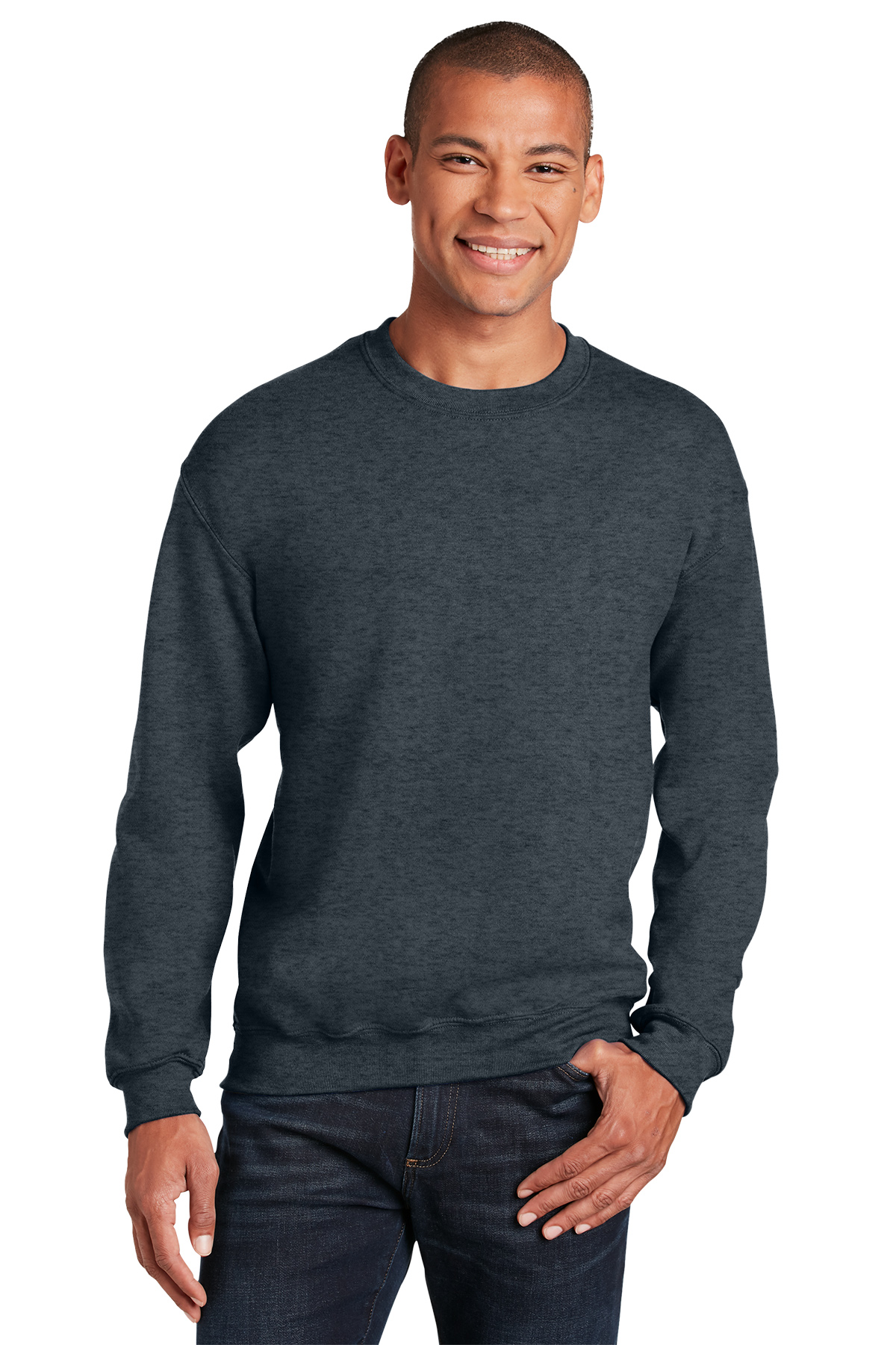 Gildan  Printed Men's Heavy Blend Crewneck Sweatshirt
