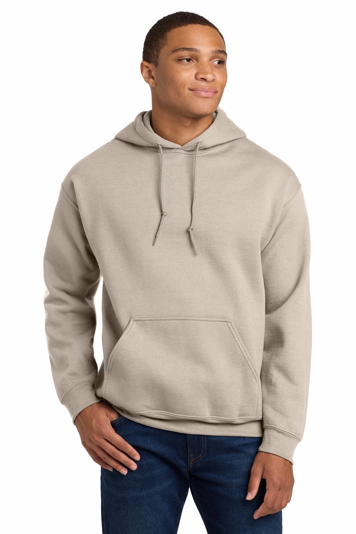 Gildan  Printed Men's Heavy Blend Pullover Hooded Sweatshirt