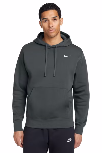 Nike Embroidered Men's Club Fleece Pullover Hoodie
