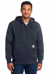 Carhartt Embroidered Paxton Rain Defender Hooded Zip Sweatshirt Thumb