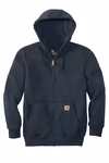 Carhartt Embroidered Paxton Rain Defender Hooded Zip Sweatshirt Thumb