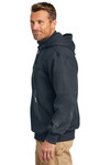 Carhartt Embroidered Rain Defender Paxton Heavyweight Hooded Zip Mock Sweat Thumb