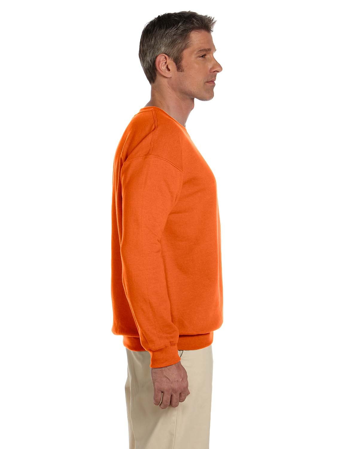 Gildan Printed Men's Heavy Blend Crewneck Safety Sweatshirt Thumb