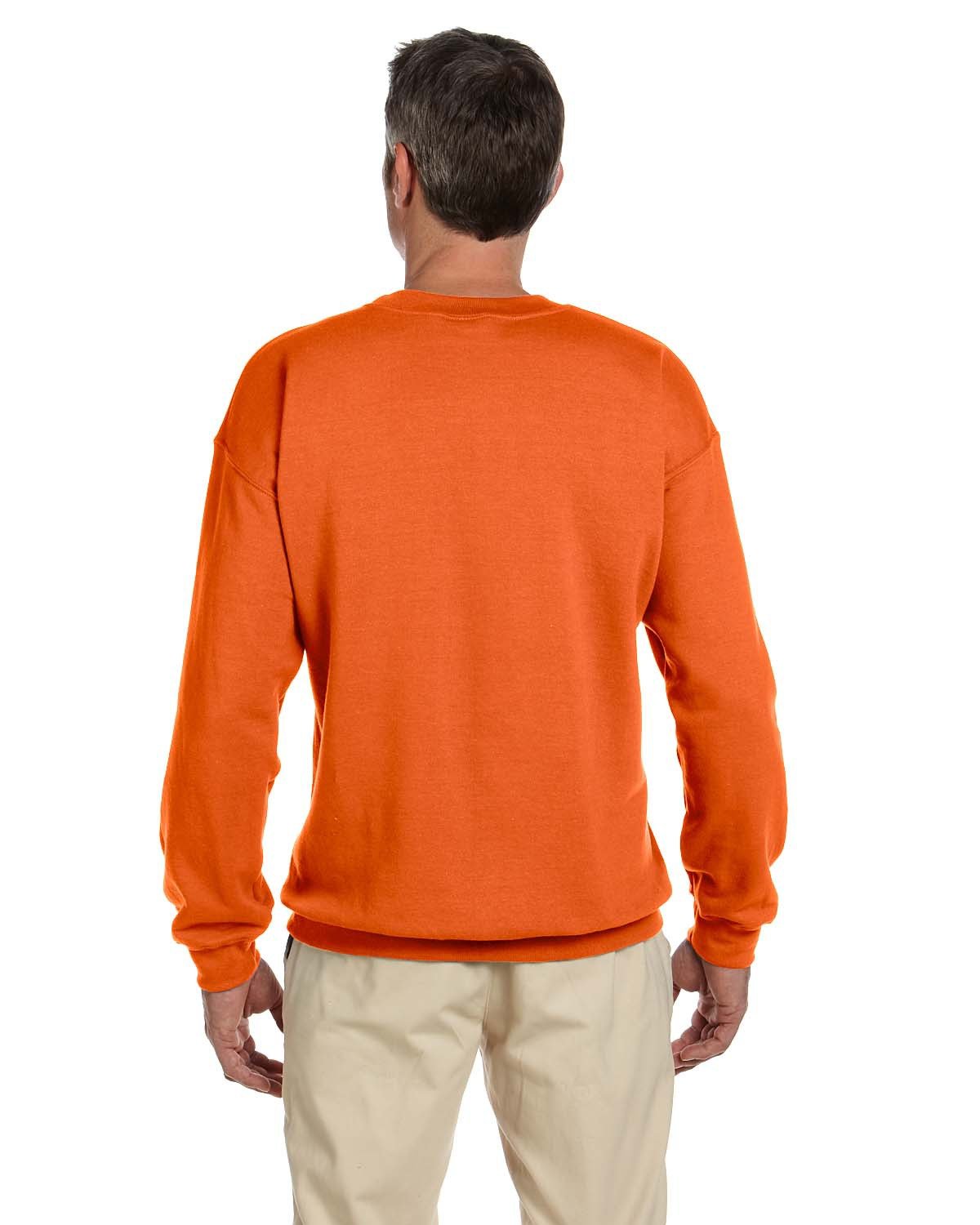 Gildan Printed Men's Heavy Blend Crewneck Safety Sweatshirt Thumb