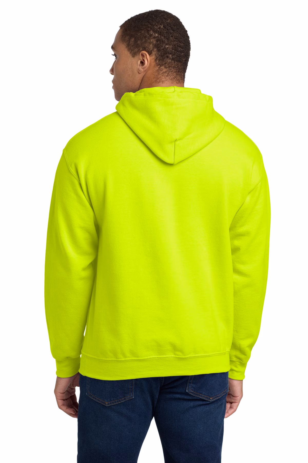 Gildan Printed Men's Heavy Blend Pullover Hooded Safety Sweatshirt