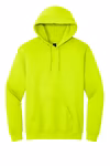 Gildan Printed Men's Heavy Blend Pullover Hooded Safety Sweatshirt Thumb