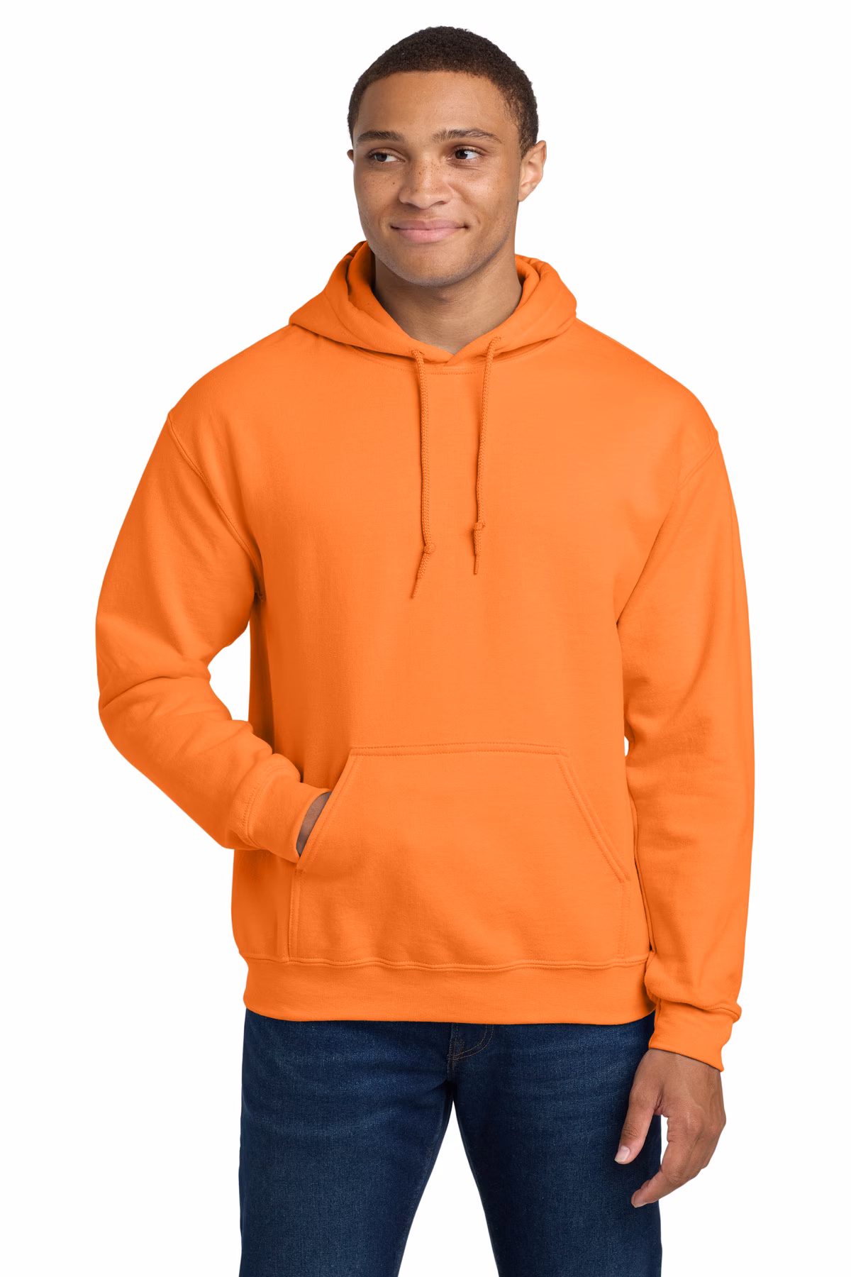 Gildan Embroidered Men's Heavy Blend Pullover Hooded Safety Sweatshirt Image - Gildan Embroidered Men's Heavy Blend Pullover Hooded Safety Sweatshirt
