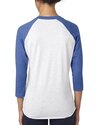 Next Level Printed Men's Triblend 3/4 Sleeve Raglan Thumb