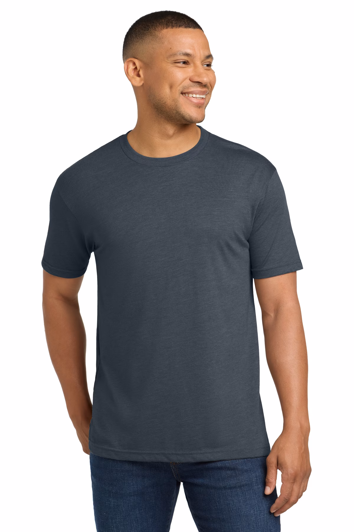 Next Level Embroidered Men's Tri-Blend Crew Image - Next Level Embroidered Men's Tri-Blend Crew