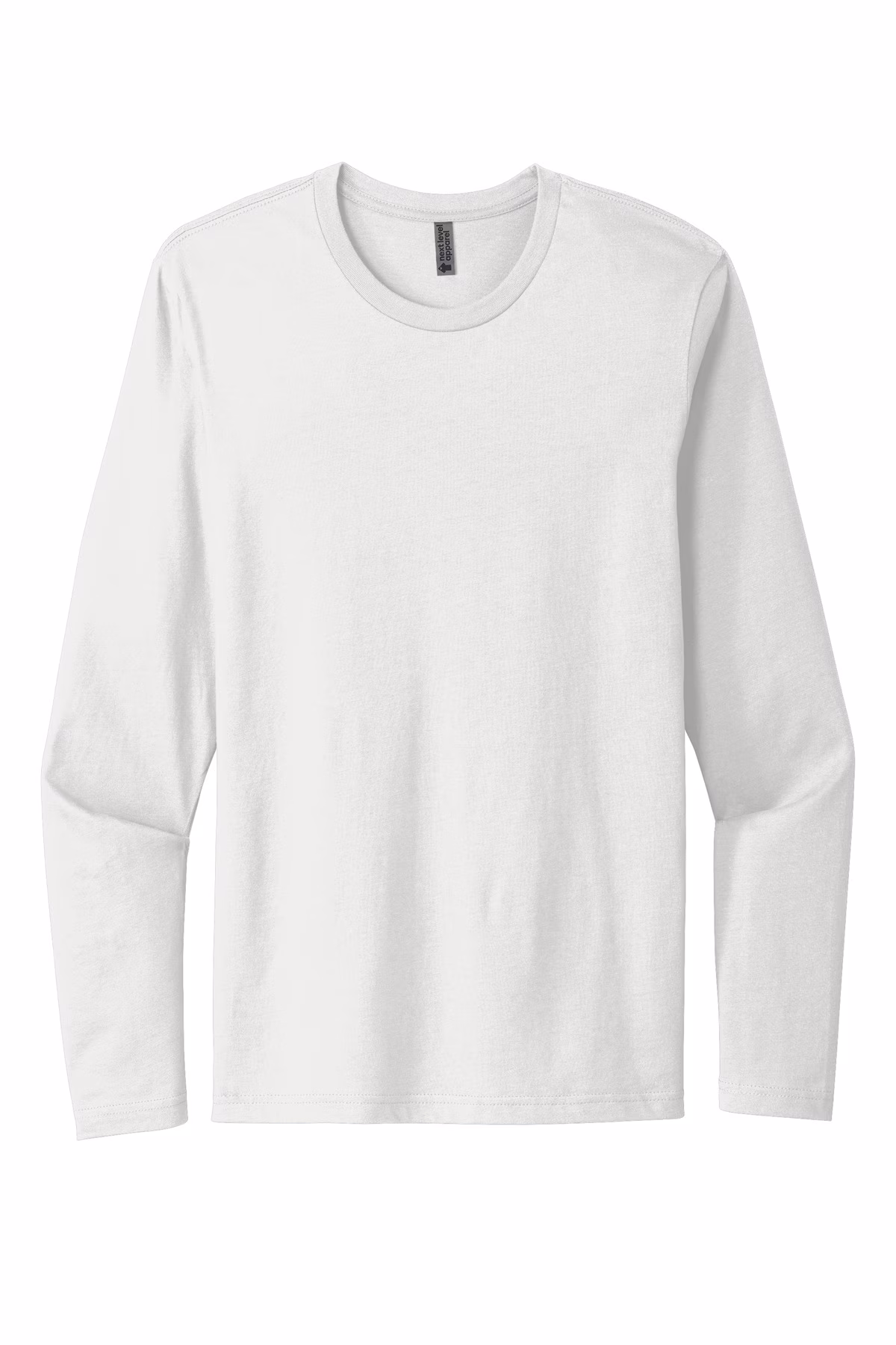 Next Level Embroidered Men's Cotton Long Sleeve Tee