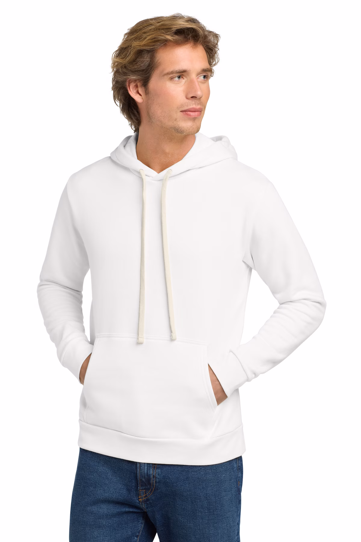 Next Level Embroidered Men's Beach Fleece Pullover Hoodie Image - Next Level Embroidered Men's Beach Fleece Pullover Hoodie