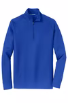Port Authority Embroidered Men's Pinpoint Mesh 1/2-Zip Thumb